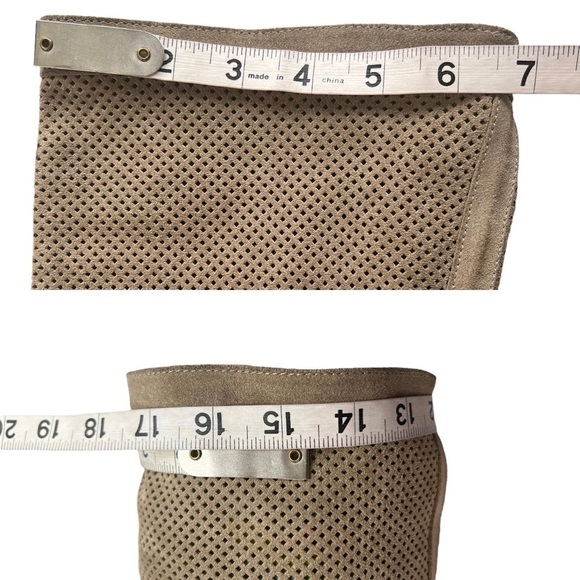 ITALIAN SOFT SUEDE BLOCK BOOTIES MADE IN ITALY - Picture 16 of 16